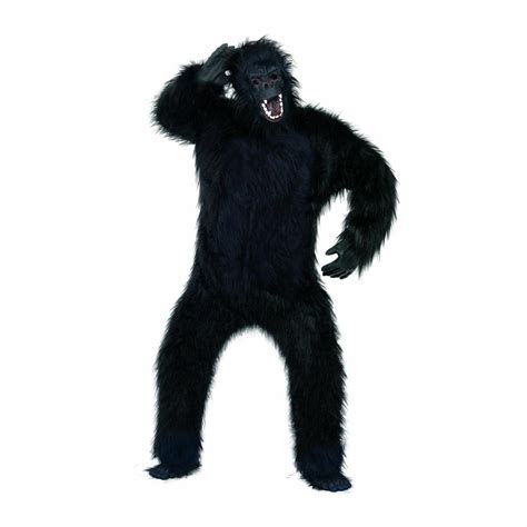 Smiffys Gorilla Bodysuit Fancy Dress Costume