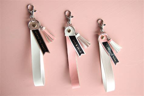 How To Make Diy Ribbon Keychains You Can Personalize The Pretty Life