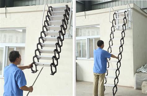 Купить Лестницы Unbranded Wall Mounted Attic Ladder For Loft Folding