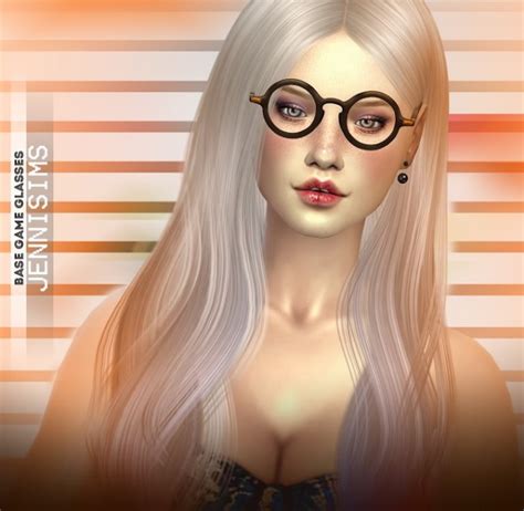 Jenni Sims Collection Glasses Vintage Base • Sims 4 Downloads