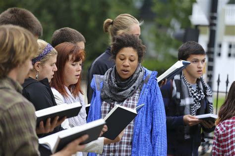 Citizen or legal resident — you probably have a lot of questions about going to college. Goshen College students to sing for peace in hymn marathon ...