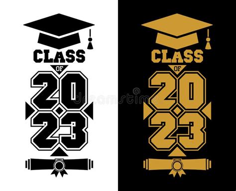 2023 Graduate Class Logo Stock Vector Illustration Of Ceremony 265044764