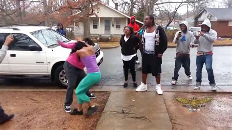 Hood Fights Fight Women Fight Youtube