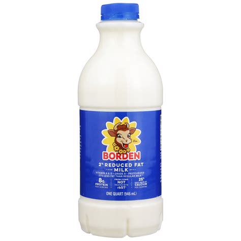 Borden Reduced Fat Milk Shop Milk At H E B