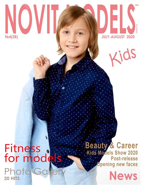 New Issue Of Magazine Novit Novit Models Kids Magazine