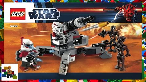 Lego Instructions Star Wars 9488 Elite Clone Trooper And Commando