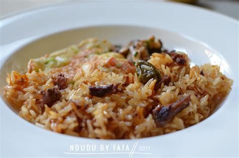 Ndudu By Fafa The Ghanaian Fried Rice Recipe Angwa Mo