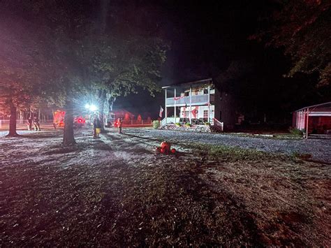 Firefighters Knock Down House Fire Overnight In Defuniak Springs