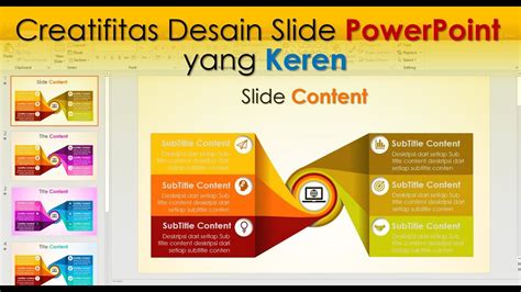 Lantas bagaimana cara untuk membuat file presentasi yang menarik? Cara Membuat Slide Content PowerPoint yang Kreatif - YouTube