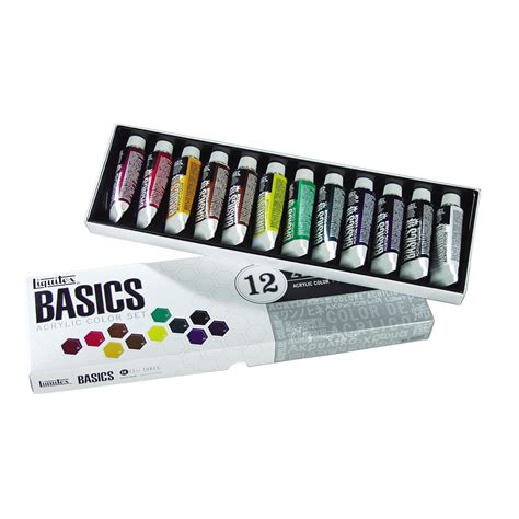 Liquitex Basics Acrylic Paint Tube 12 Piece Set