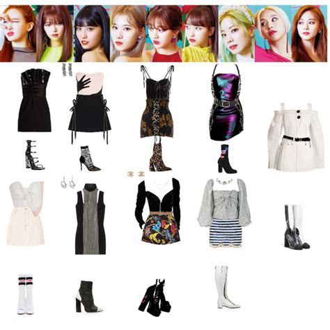 Fashion Set Fancy Twice Created Via Kpop Fashion Outfits Korean Girl Fashion Fashion