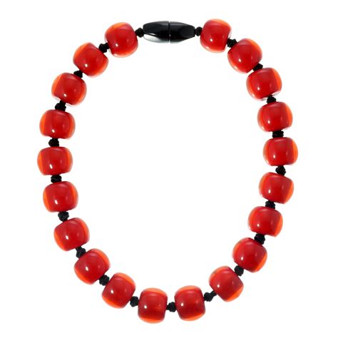 Kette Rot Colourful Beads By Zsiska Ninod Inspiriert Von Der