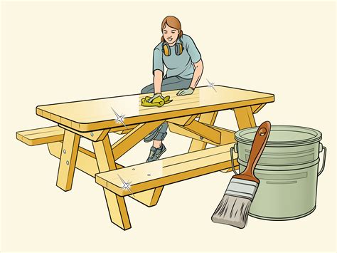 How To Build A Wood Picnic Table ~ Hay Day Wood Planks