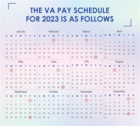 2023 Va Disability Pay Rates Chart And Schedule Dates