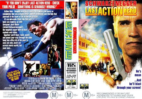 Last Action Hero 1993 On Columbiatri Star Home Video Australia Vhs