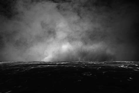 Blurred Dark Water And Dark Sky Stock Photo Image Of Movement