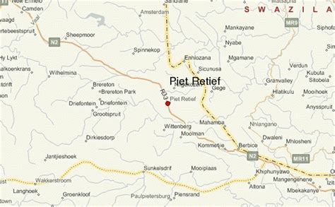 Piet Retief Location Guide