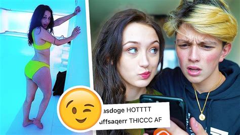 Reading My Girlfriend S Instagram Comments Shocking Youtube