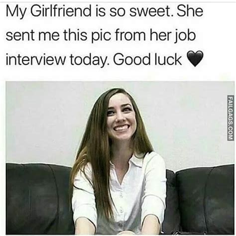 My Girlfriend Sent Me This Pic From Her Job Interview