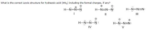 Hydrazoic Acid Lewis Structure