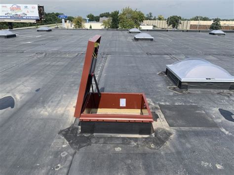 Roof Hatches Installation Repair Retrofit Flat Roof St Charles