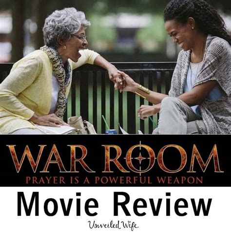 The movie is very interesting and also its mysterious and funny characters, it is impressive all the details it has but especially the story. This Could Change Your Marriage: War Room Movie Review