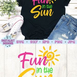 Fun In The Sun Svg Cuts Summer Svg Beach Svg Svg For Etsy