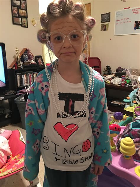 100th Day Of School Dress 100 Years Old Old Lady Costume Kids Old