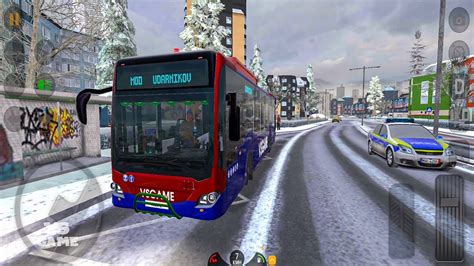 winter bus driving bus simulator 2023 gameplay youtube