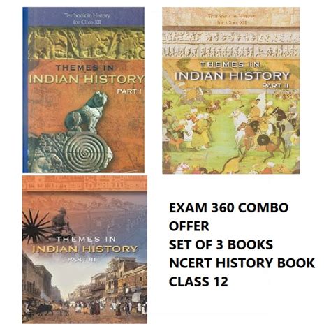 Ncert Themes In Indian History Part I Ii And Iii Set Of 3 Textbooks