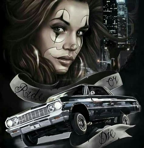 Pin By Willie Northside Og On Lowrider Arte By Guillermo Lowrider Art