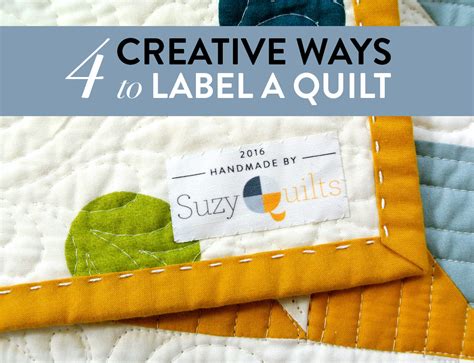 30 Making A Quilt Label Labels Design Ideas 2020