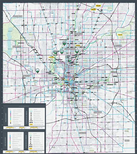 Indianapolis Road And Highway Maps