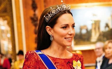 Kate Middleton Dazzles In Her Second Tiara Appearance Celebrity