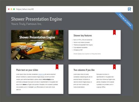 Tools Frameworks For Making Presentation With HTML Bashooka Presentation Presentation