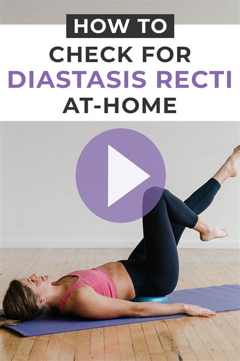 How To Check For Diastasis Recti At Home Nourish Move Love