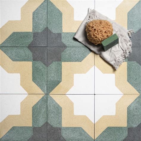 Octagon Pattern Encaustic Cement Tiles Fast Delivery Starel Stones