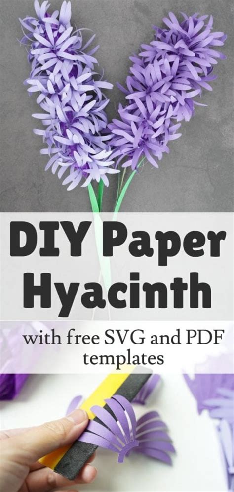 Paper Hyacinth Flower