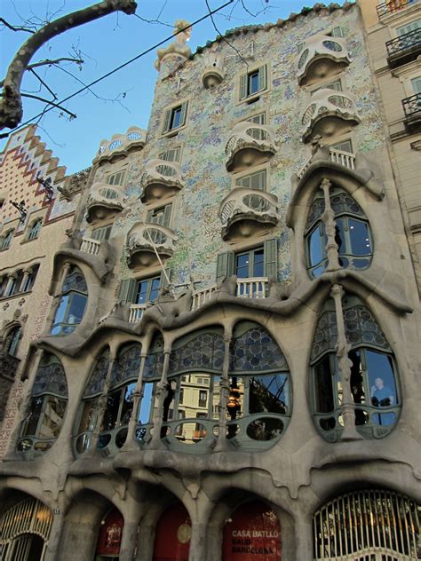 Barcelona Antoni Gaudi Building The Milan Months