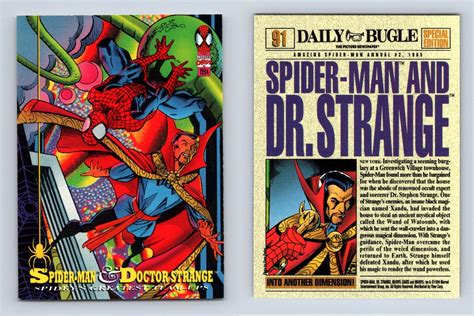 Spider Man And Doctor Strange 91 The Amazing Spider Man 1994 Fleer