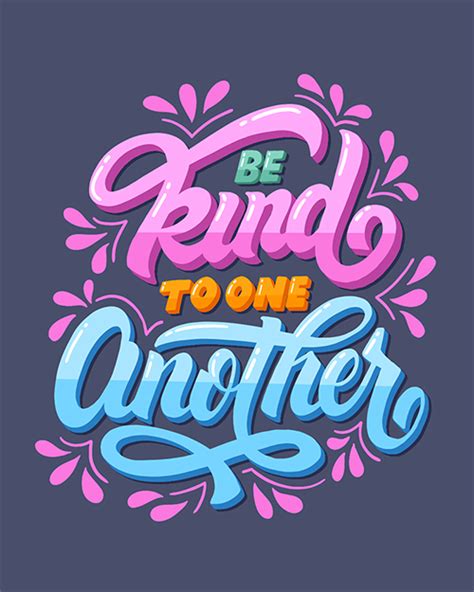 Dribbble Bekindtooneanother1png By Jennifer Greive