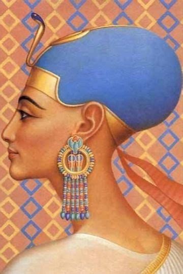 Painting Of Queen Nefertiti Queen Nefertiti Egyptian Queen Nefertiti