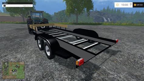 Single Car Trailer V1 • Farming Simulator 19 17 15 Mods Fs19 17