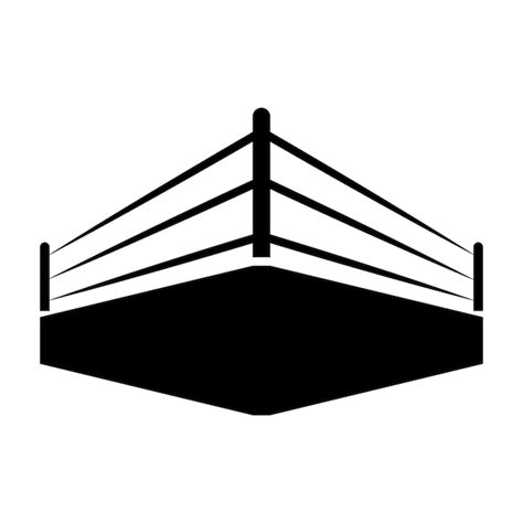 Premium Vector Boxing Ring Icon Vector