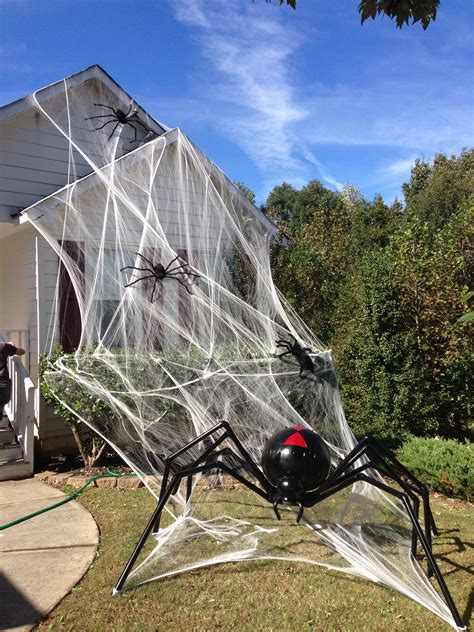 Giant Spider Made From Pvc And Other Various Components Scary