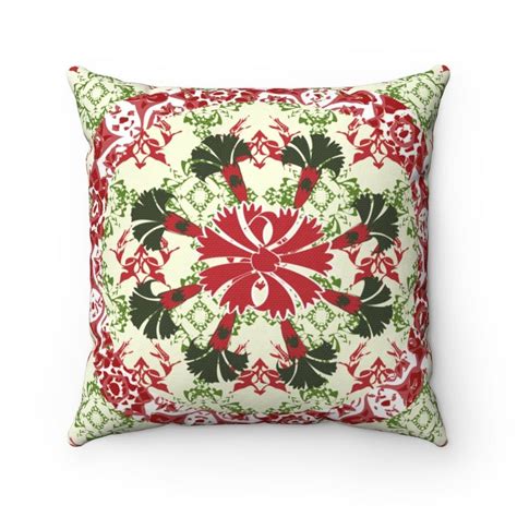 Spun Polyester Square Pillow Etsy In 2021 Square Pillow Pillows