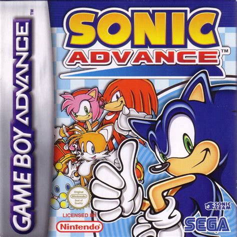 Sonic Advance Gba AÇÃo 2d
