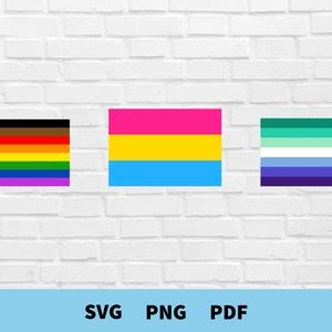 LGBTQIAP Flags Svg Bundle Lgbt Lesbian Gay Bi Trans Pirde Flags