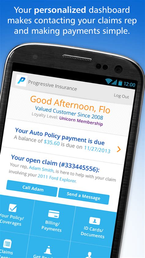 Do you have to send away your cell phone, which means you could be without it until repairs are completed? Progressive App for Android devices | Progressive insurance, Progress, App