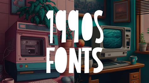 23 90s Fonts For Retro Nostalgia Medialoot In 2021 90